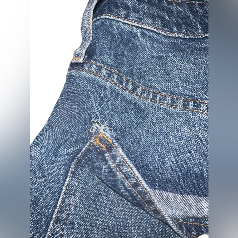 Madewell The Curvy Perfect Jean Short in Burnett Wash: TENCEL™ Denim Edition - Picture 8 of 8